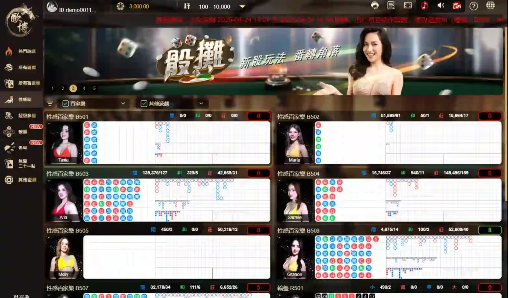 歐博真人平台遊戲精選|百家樂、輪盤、性感廳一次搞懂!